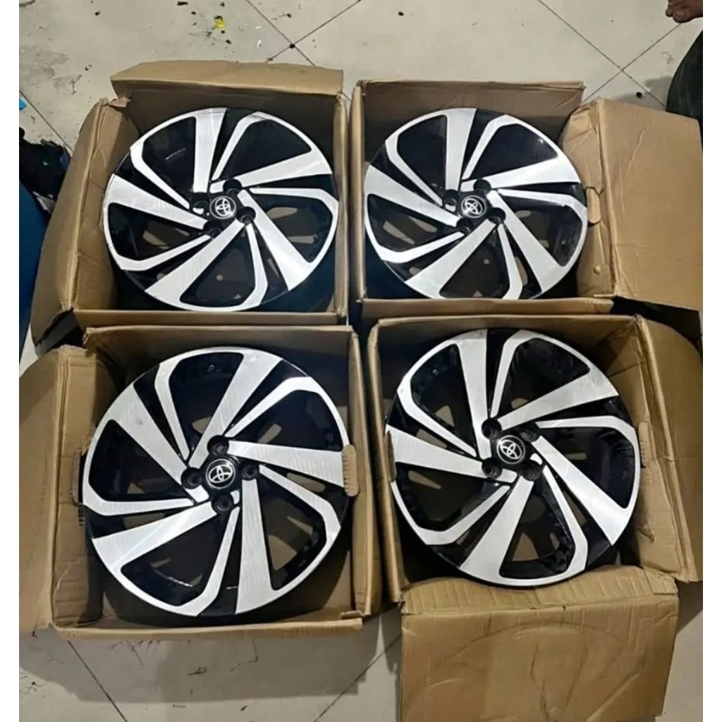 VELG OEM TOYOTA RAIZE R17 PCD 4X100 ORIGINAL