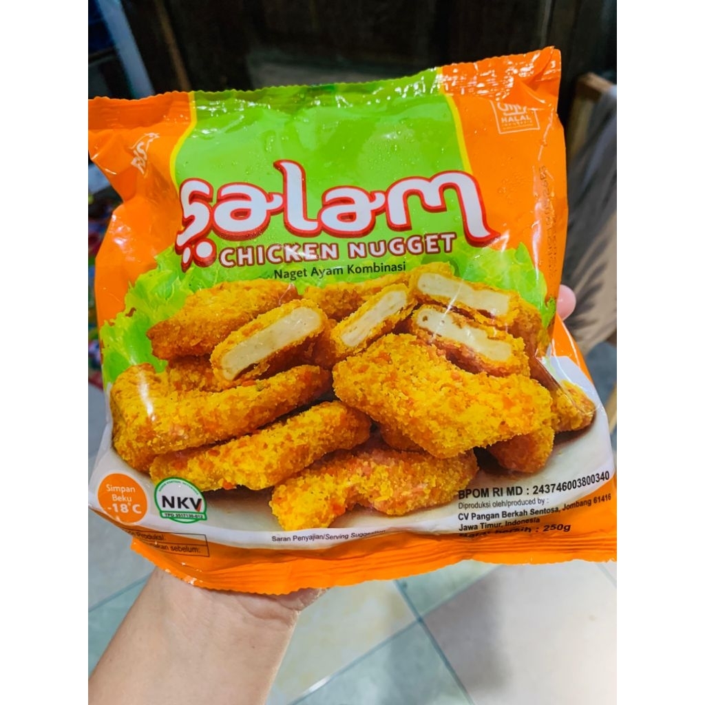 Salam Nugget Ayam 250gr / Salam Nugget Ayam / Nugget Ayam / Frozen Food