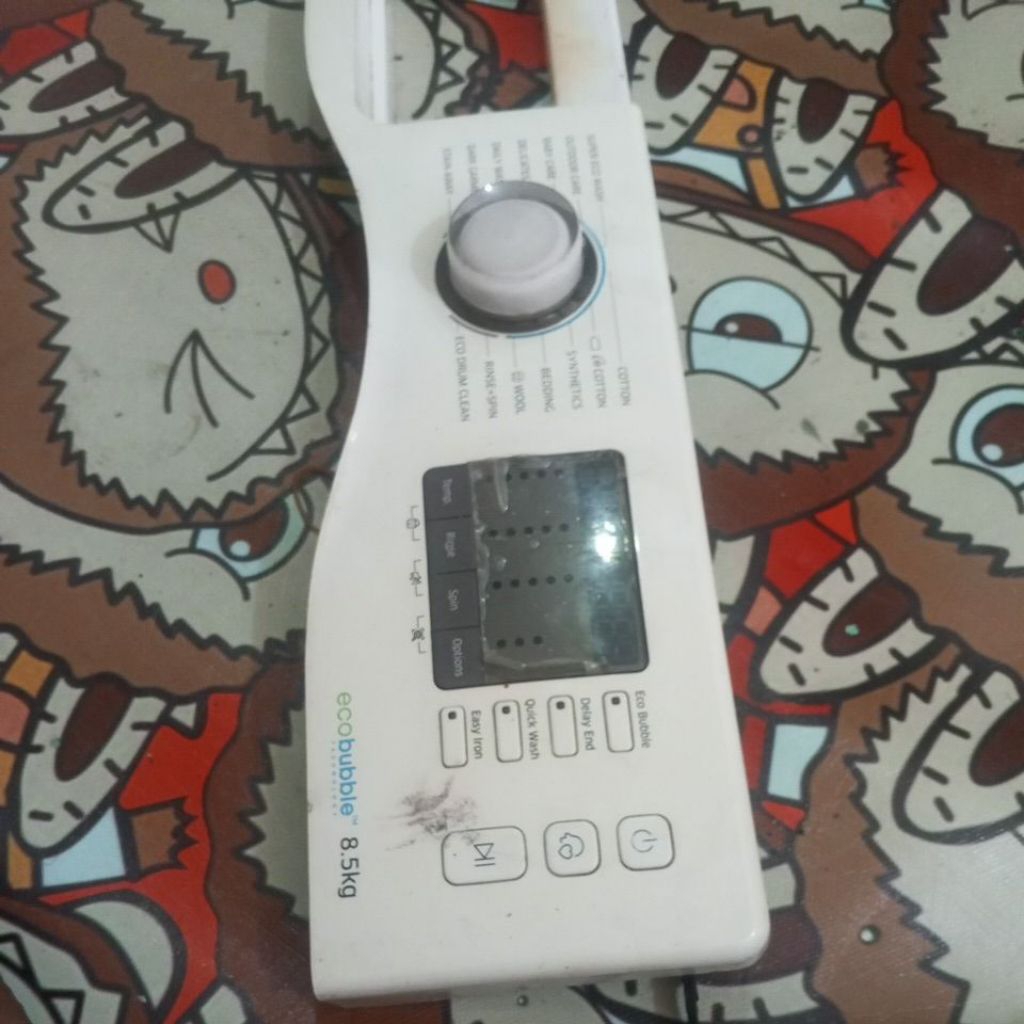 Display mesin cuci Samsung non inverter ecobubble 8,5kg