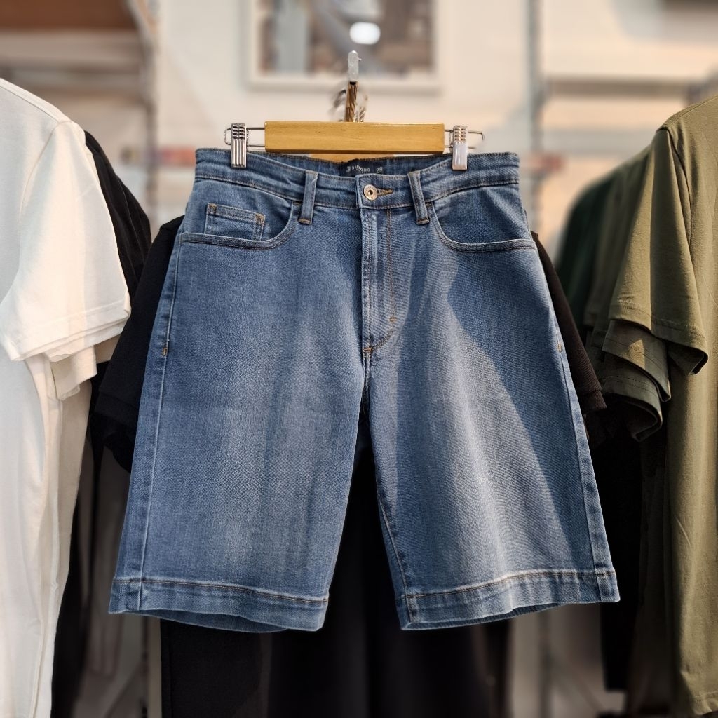 Celana pendek jeans 3second Terbaru Original