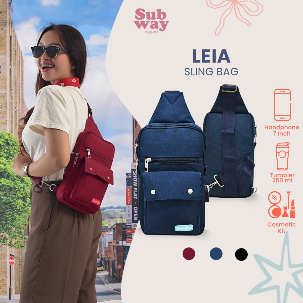 TAS SUBWAY SLING BAG-SLEMPANG BACKPACK