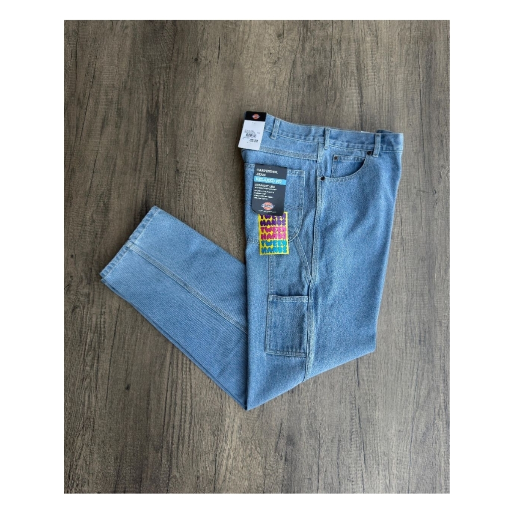 Dickies Work Pants Carpenter Light Indigo