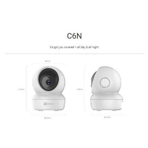 EZVIZ C6N 2MP Smart Night Vision Pan&Tilt CCTV Camera Indoor