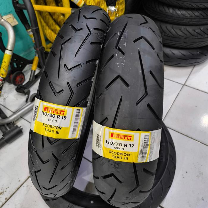 Pirelli Scorpion Trail 3 III 110/80-19 + 150/70-17 ban ktm adv gs k25 triumph tiger