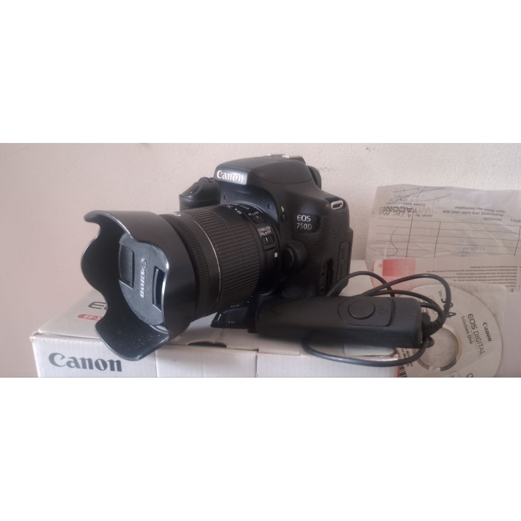 Canon  750 D, second/bekas