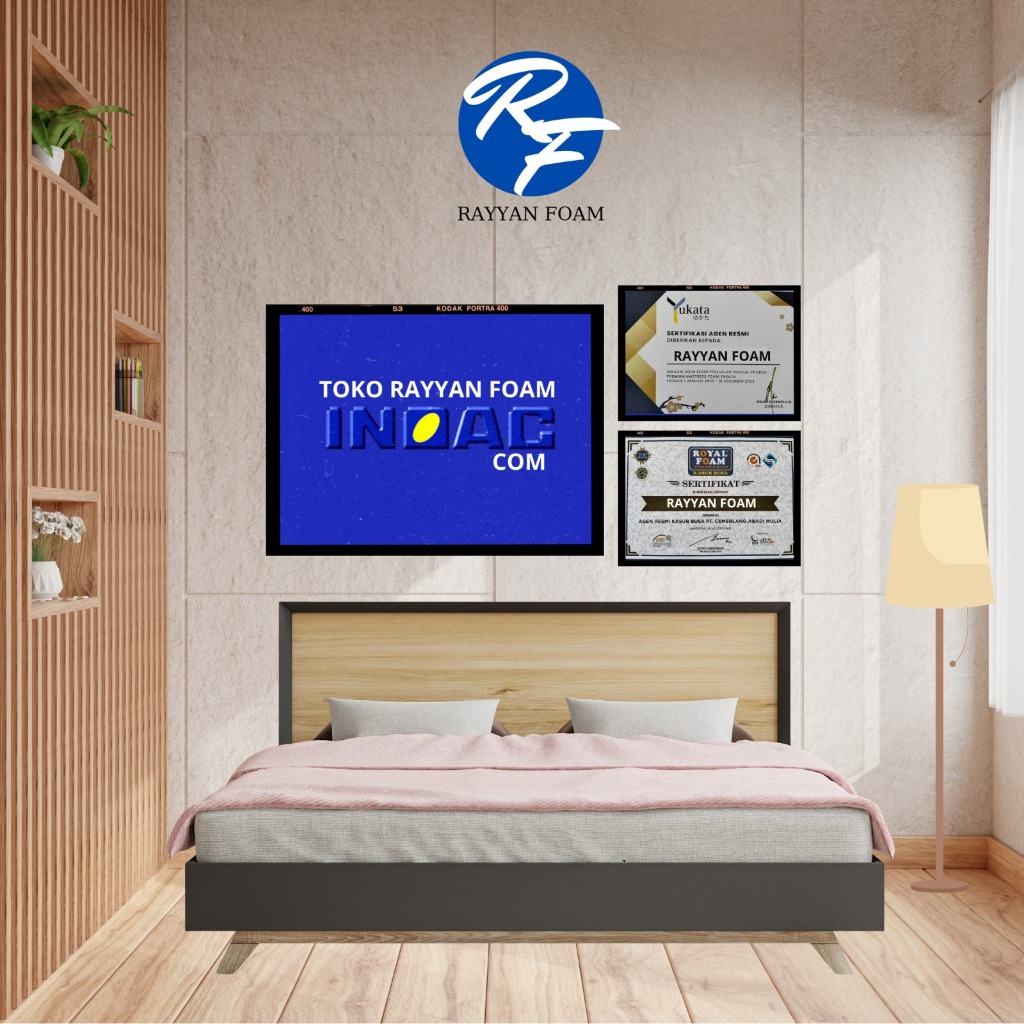 Jamooan Kasur Busa Inoac , Royal Foam & Yukata Super Tebal 50Cm 40Cm 30Cm Asli Original Garansi 10