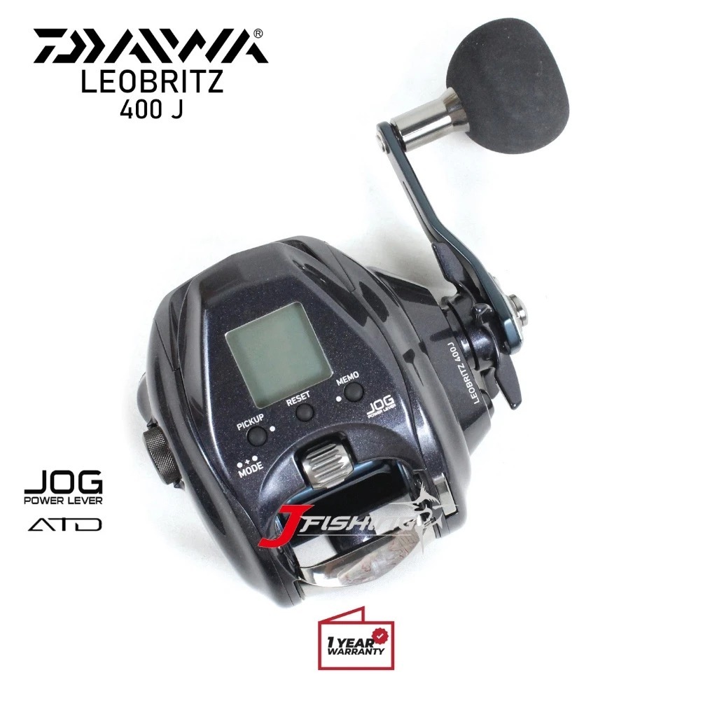 Reel OH DAIWA Leobritz 400 | J & JL | Semi elektrik | Resmi