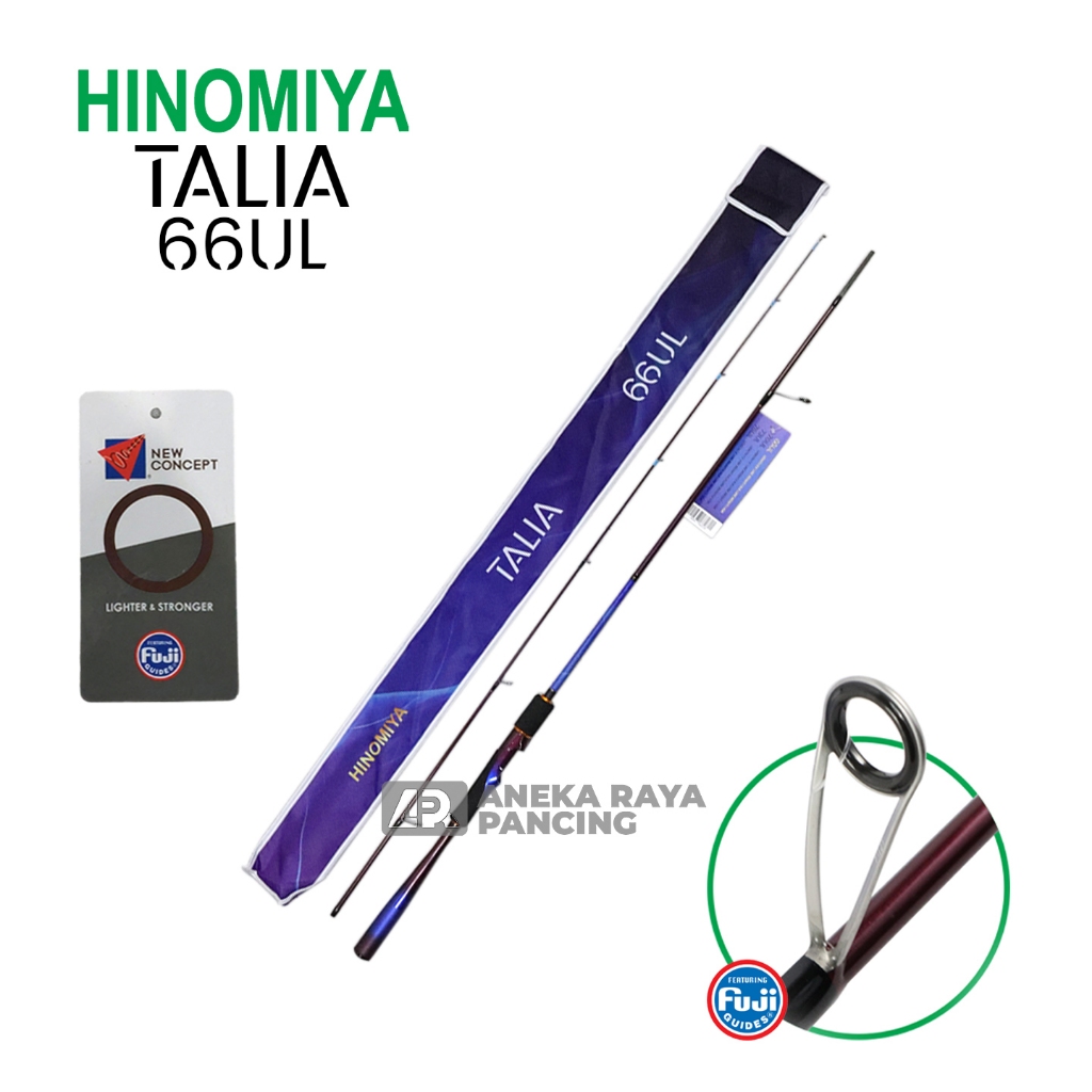 JORAN SPINNING HINOMIYA TALIA ALL SIZE / Joran UL Casting Spining Terbaru Original Hinomiya / Hollow