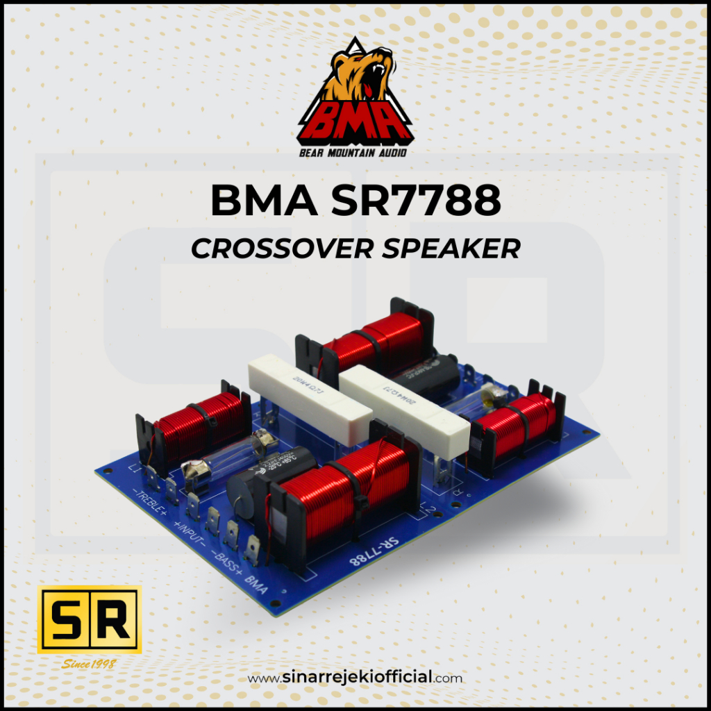 Crossover Speaker BMA SR7788 / Kit Crossover two-Way / 2 Way