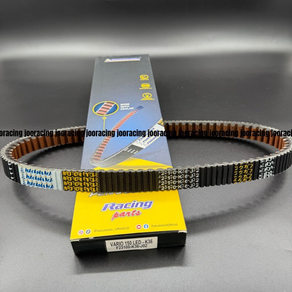 Fukukawa Vanbelt V belt Fanbelt Vario 150 Fi eSP Led Old New K36 Kevlar Original Racing Fukukawa