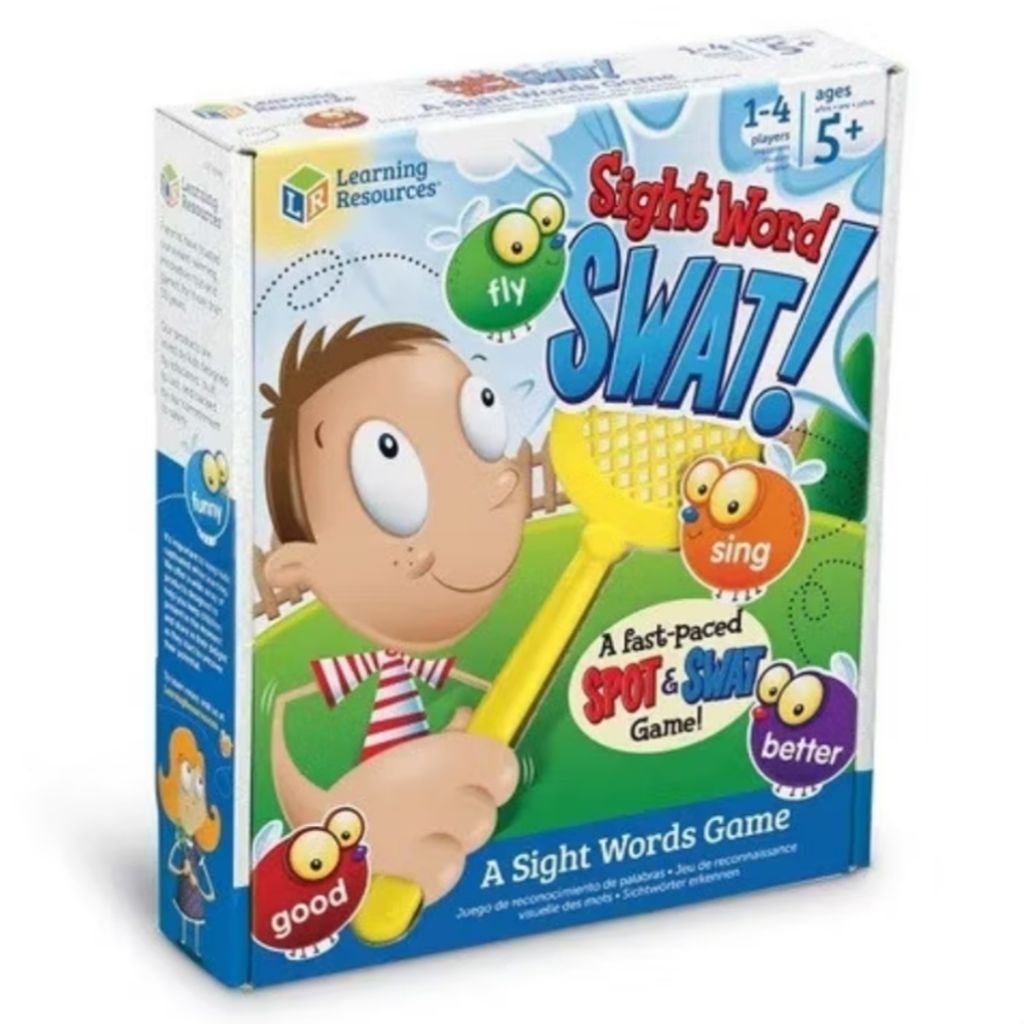 Learning Resources Sight Words Swat (PRELOVED, like new) / A Words Game Mainan Belajar Bahasa Inggri