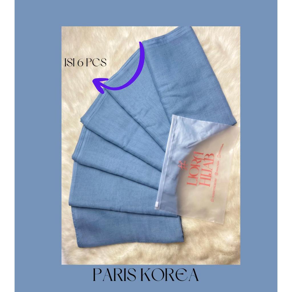 Liora Hijab - GROSIR Paris Korea Hijab Segi Empat