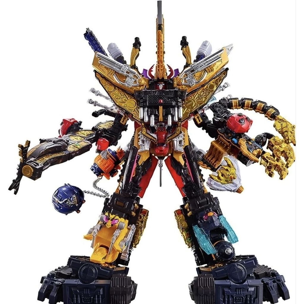 dx god extreme king ohger tarantula knight king caucasus kabuto perZORD bandai