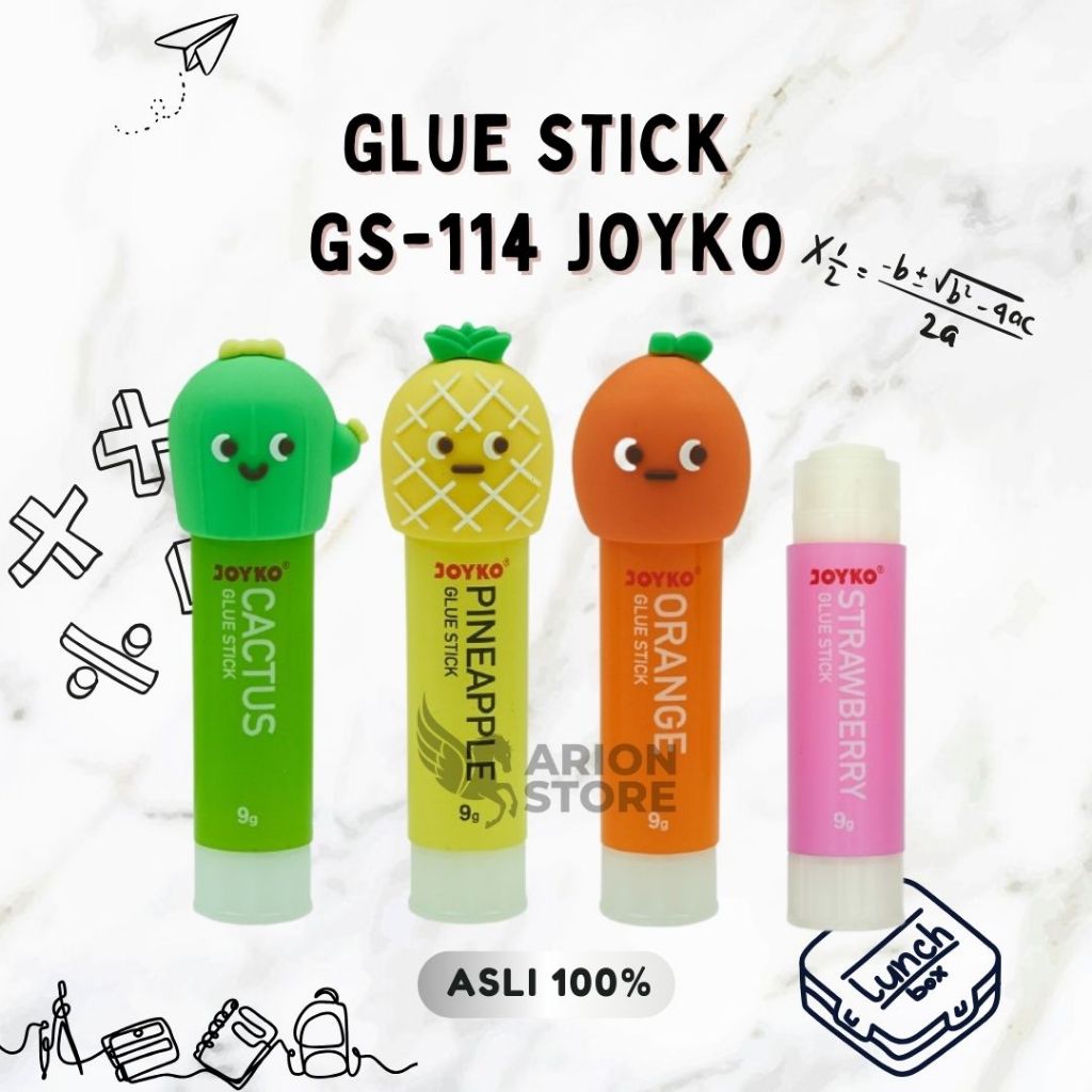 [ARION STORE] GLUE STICK JOYKO GS-114 / LEM STIK JOYKO BENTUK KEPALA BUAH GS-114 [PCS]