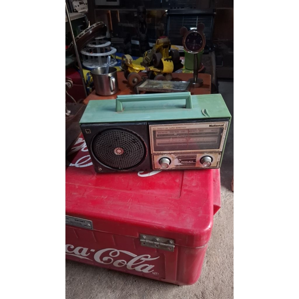 Radio telesonic 185rb jadul antik vintage display lawas kuno anggap mati