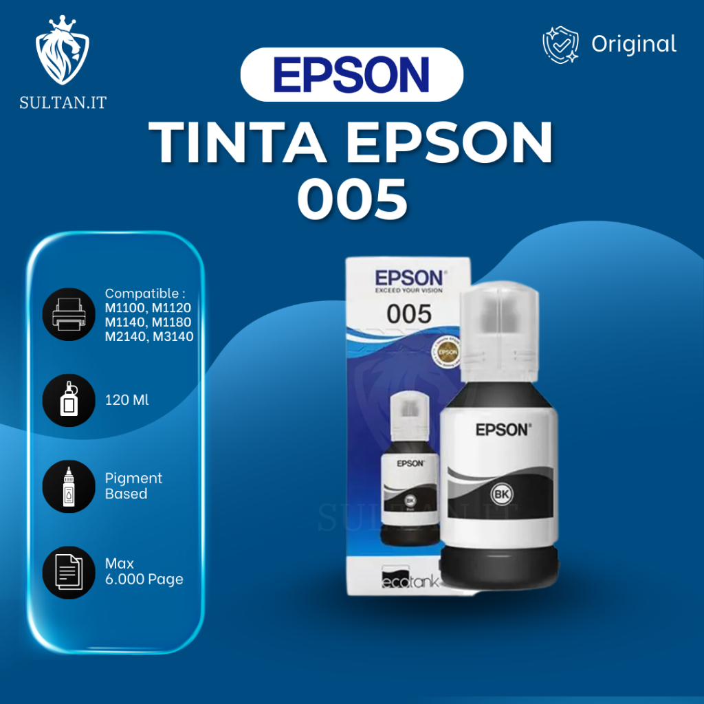 Tinta Epson 005 Original Epson M1100, M1120, M2140