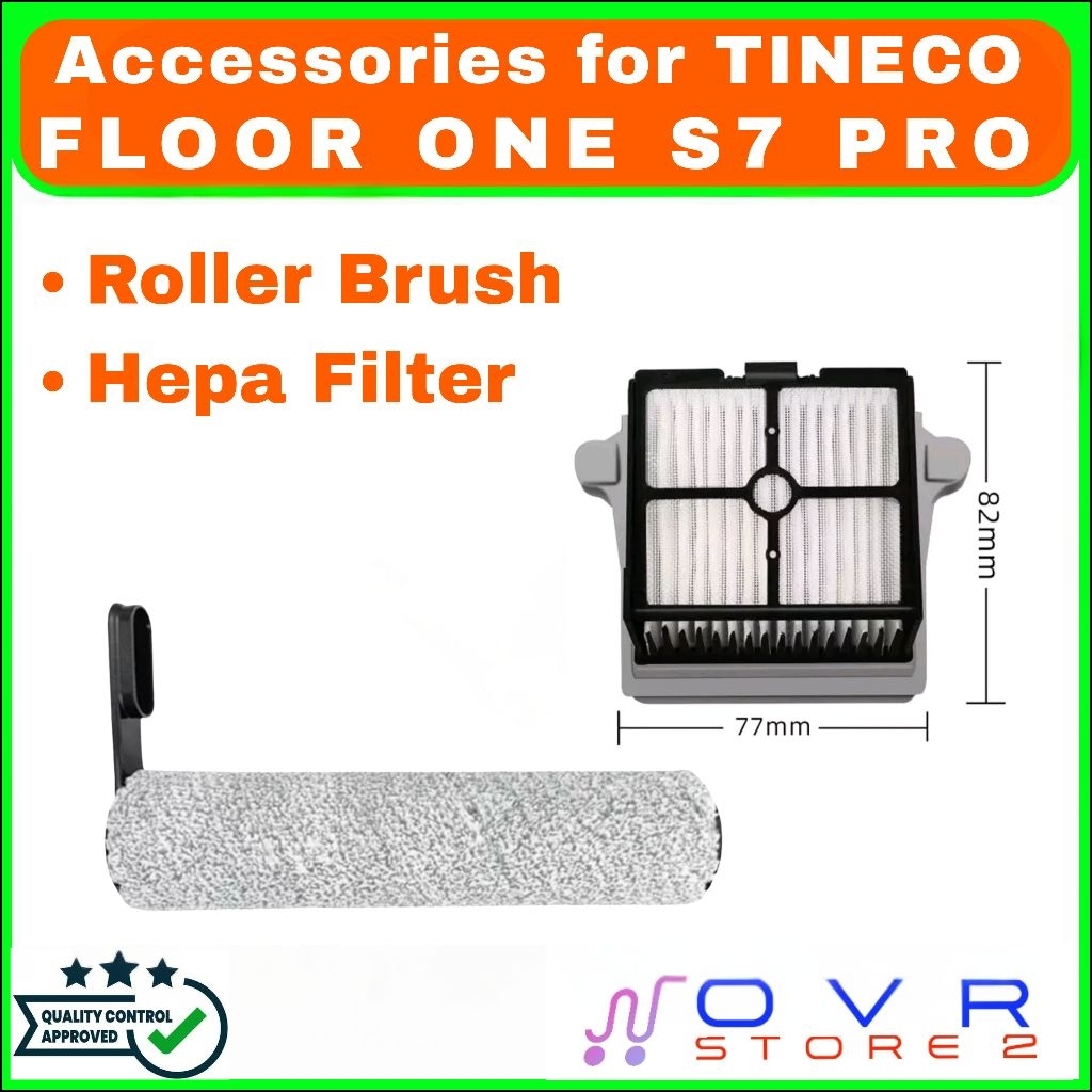 Tineco Floor One S7 Pro Roller Brush Hepa Filter
