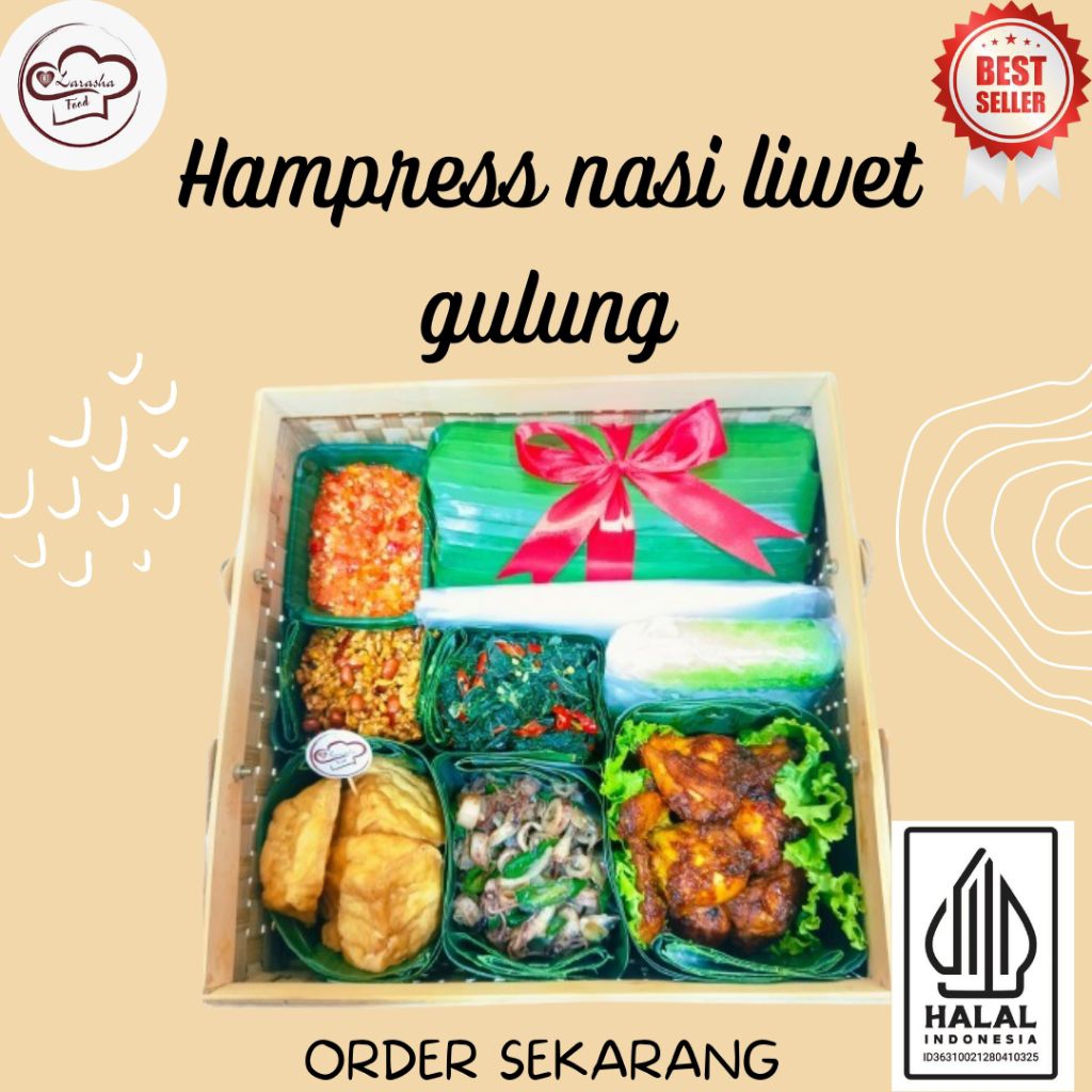 Nasi Gelar/Hampers/Nasi Gelar Larasha /hampress  Nasi liwet gelar / 5 porsi
