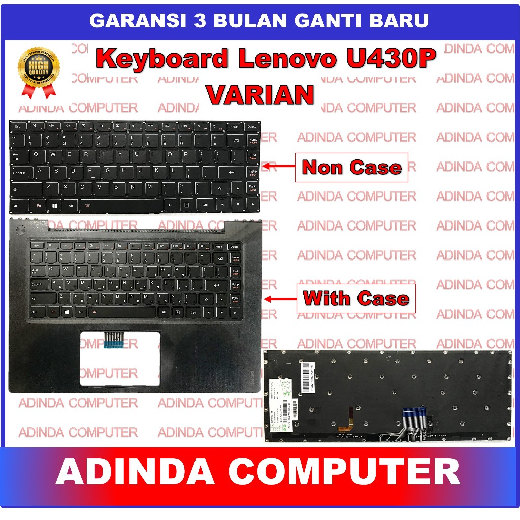 Keyboard Laptop Lenovo Ideapad U430P U430 U330 U330P U330T