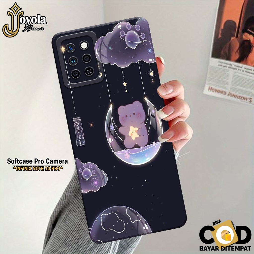 Softcase Hp Infinix Note 10 Pro JOYOLA Fashion Case Kartun Case Infinix Note 10 Pro Silikon Tpu Pro 