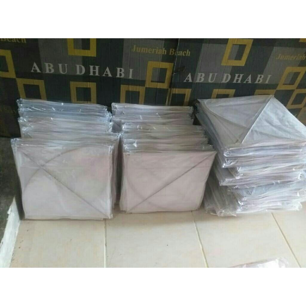 layangan polos putih cimande uk 54