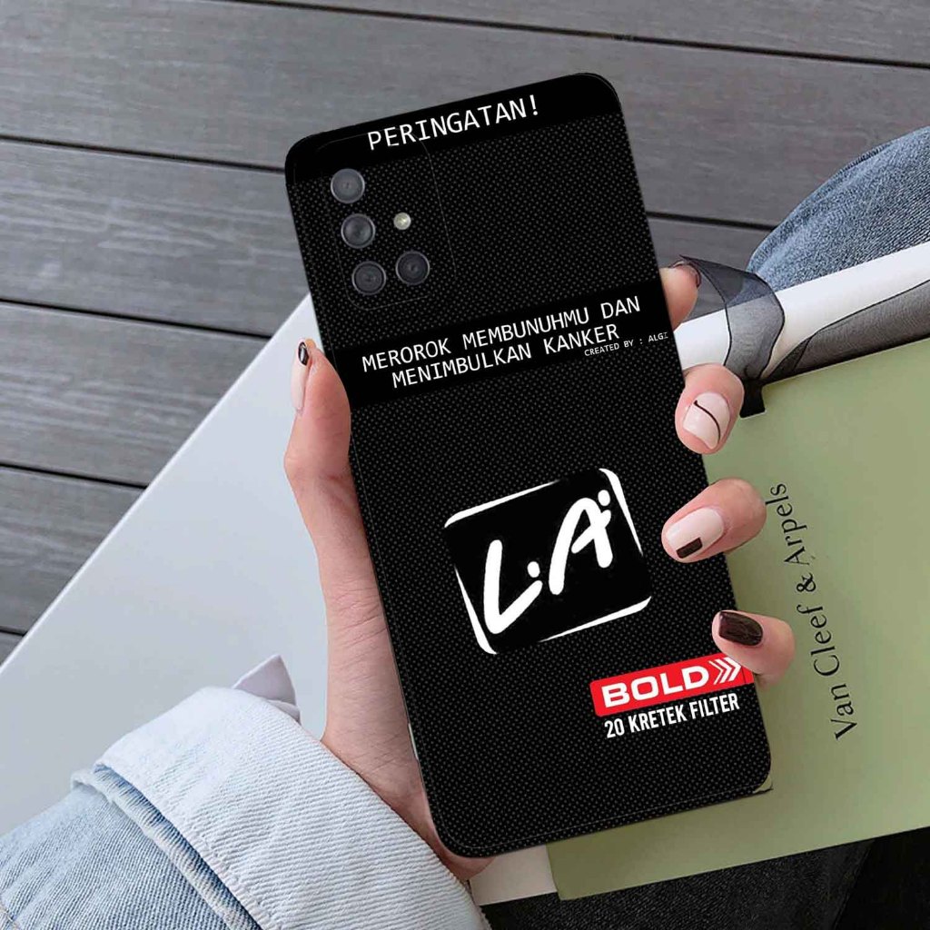 Softcase Untuk Samsung Galaxy A71 - Softcase Gambar Fashion Printing { Rokok Limited Edition Terbaru