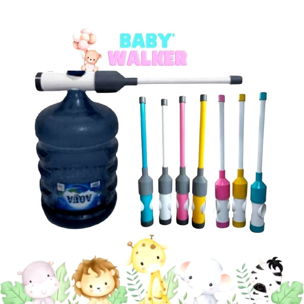 Baby walker paralon pvc / Push walker Paralon / Alat jalan bayi anak dorong / walking assistant
