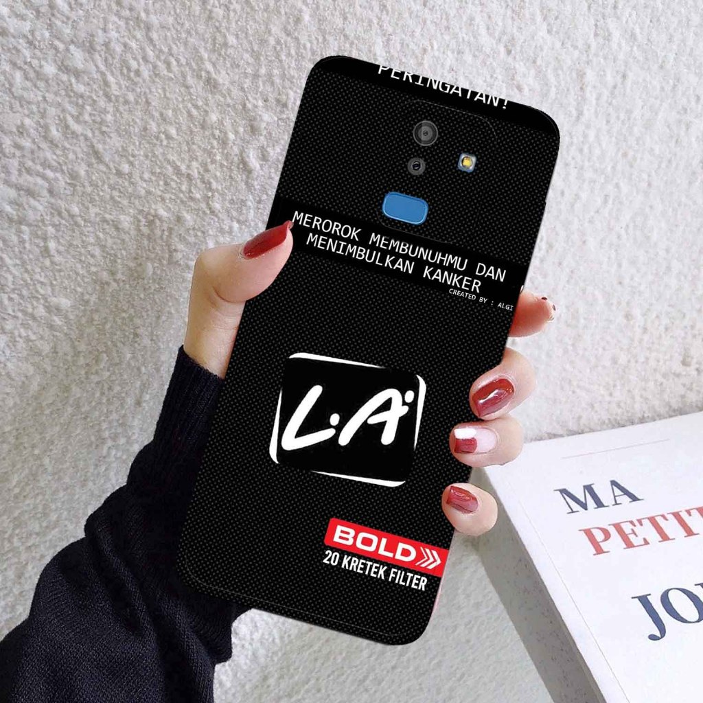 Softcase Untuk Samsung Galaxy J8 2018 / A6 Plus - Softcase Gambar Fashion Printing { Rokok Limited E