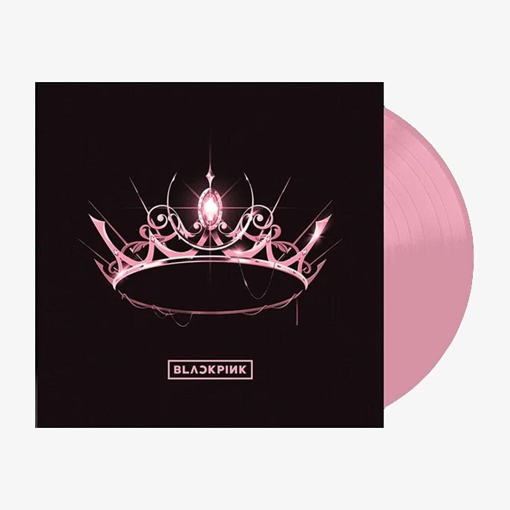 BLACKPINK THE ALBUM - PINK VINYL LP RECORD