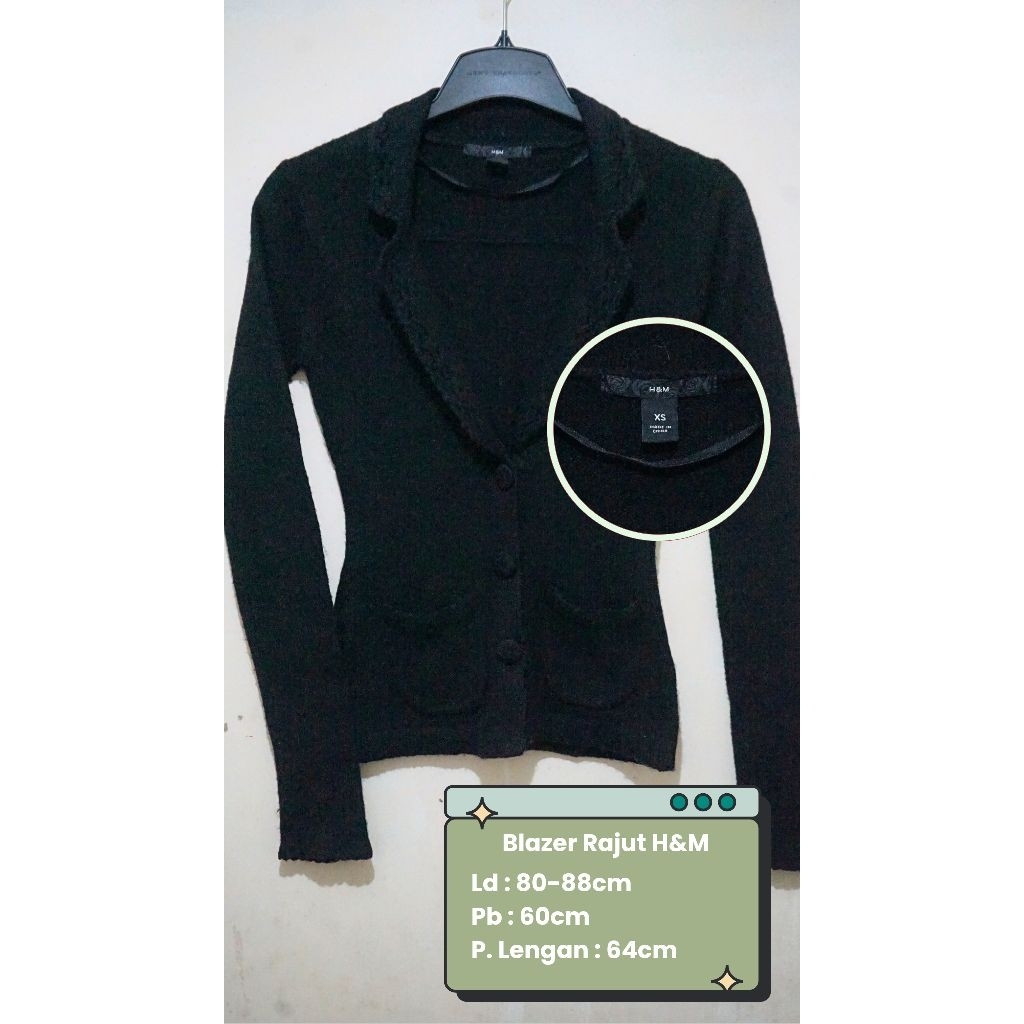 preloved blazer branded