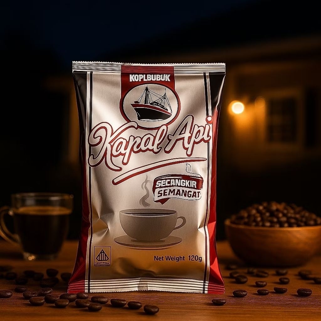 Kapal Api Kemasan Silver 120g