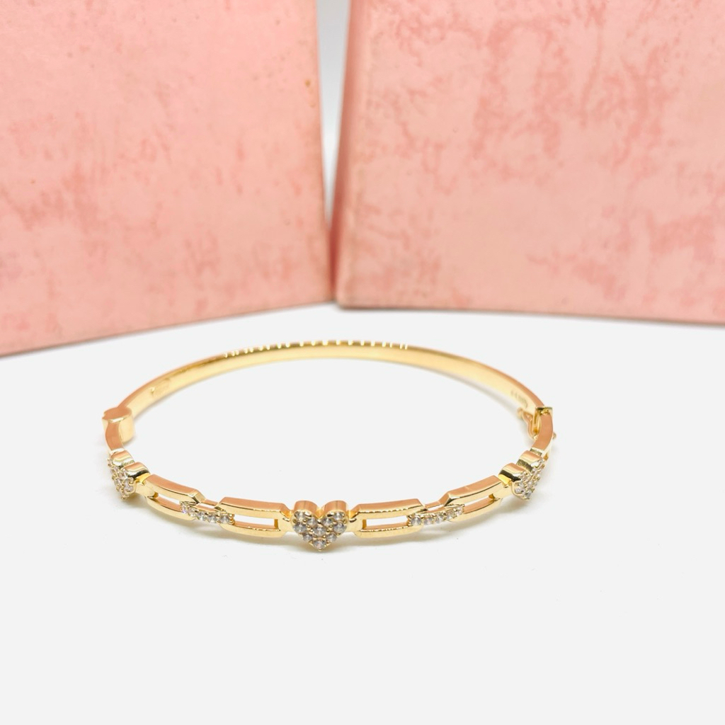 Gelang Emas Asli Kadar 300/6k muda love mp