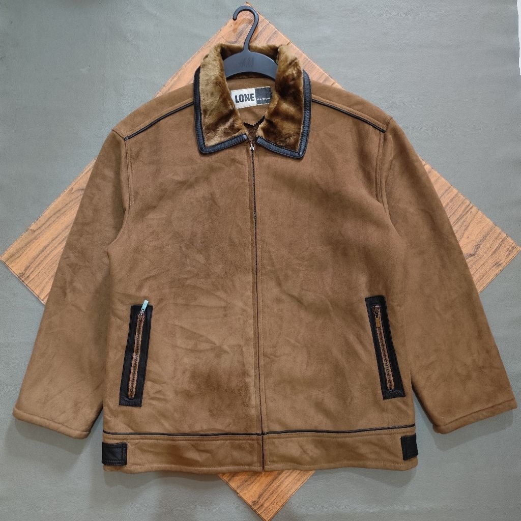 casual jacket lone suede