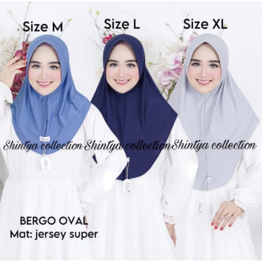 Hijab Jilbab Kerudung KAENAN Kids ( Uk M-L-XL ) Jersey Spandex Original 100% Hijab By Shintya Collec