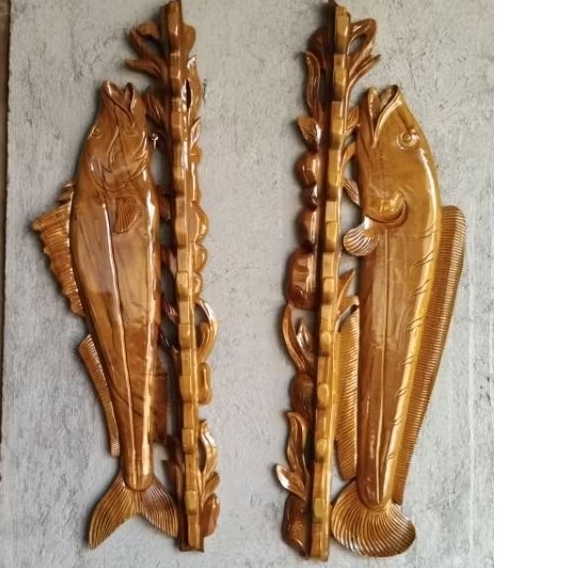 rak joran pancing | tempat joran pancing | tempat joran pancing motif ukir