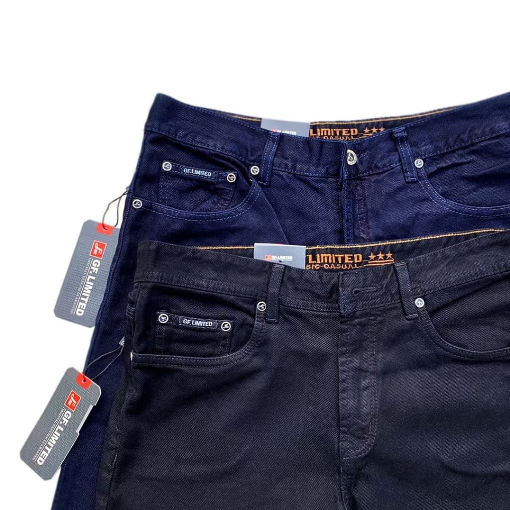 GF.LIMITED ORIGINAL Celana Jeans Pria Regular Fit Non Strech Super Quality