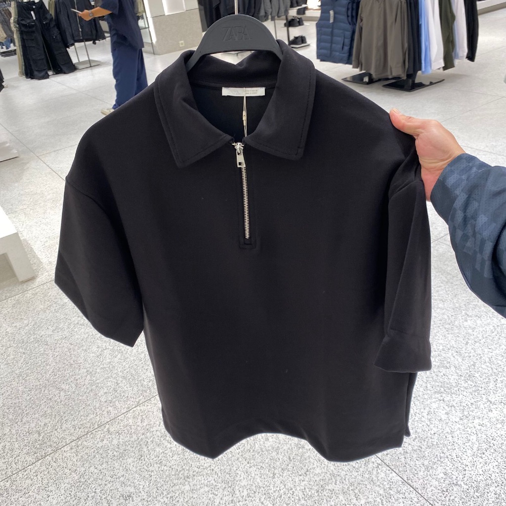 Jastipp. Polo Half Zipper Zara (Man)