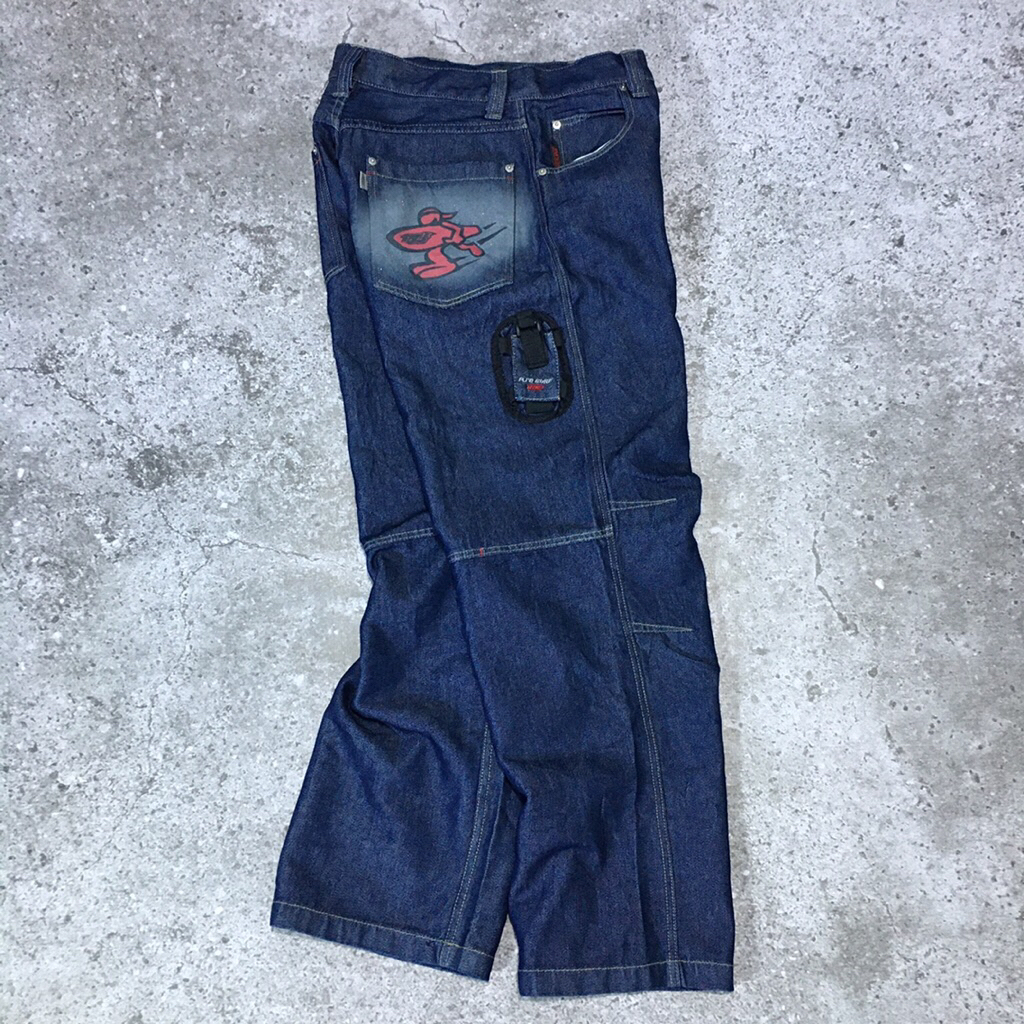 CELANA SKENA Y2K PJ’S SURF BAGGY JEANS SECOND