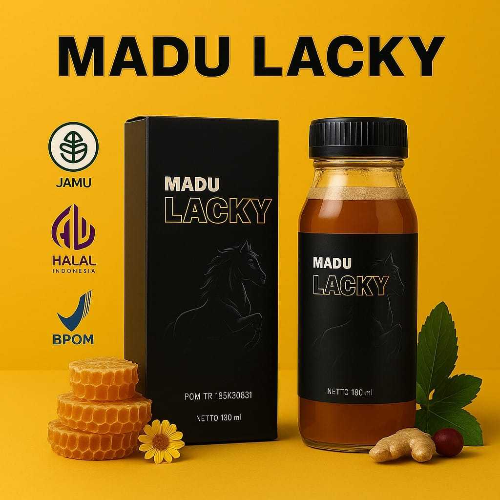TERLARIS – Madu Lacky Stamina Pria Kuat Tahan Lama 100% ORIGINAL ( BPOM )