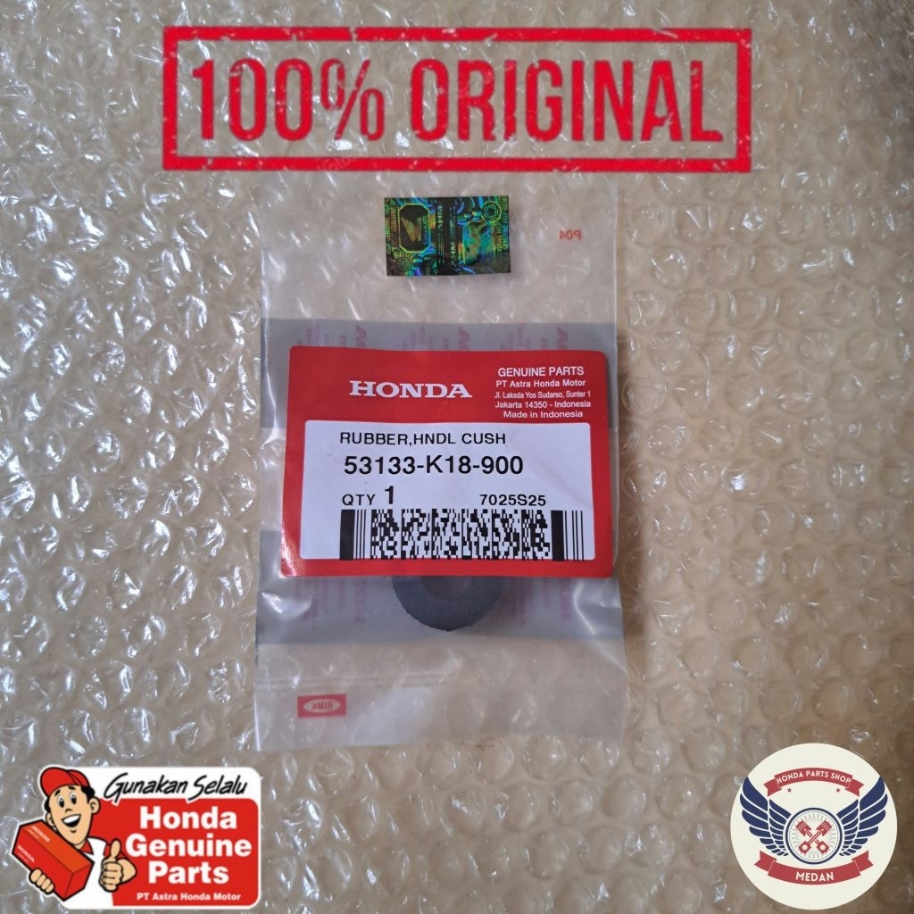 53133K18900 - Karet Dudukan Stang Stir - CRF150L , CB150R Led 2015 - 2021 V2 V3 , Verza 150 CBVerza 