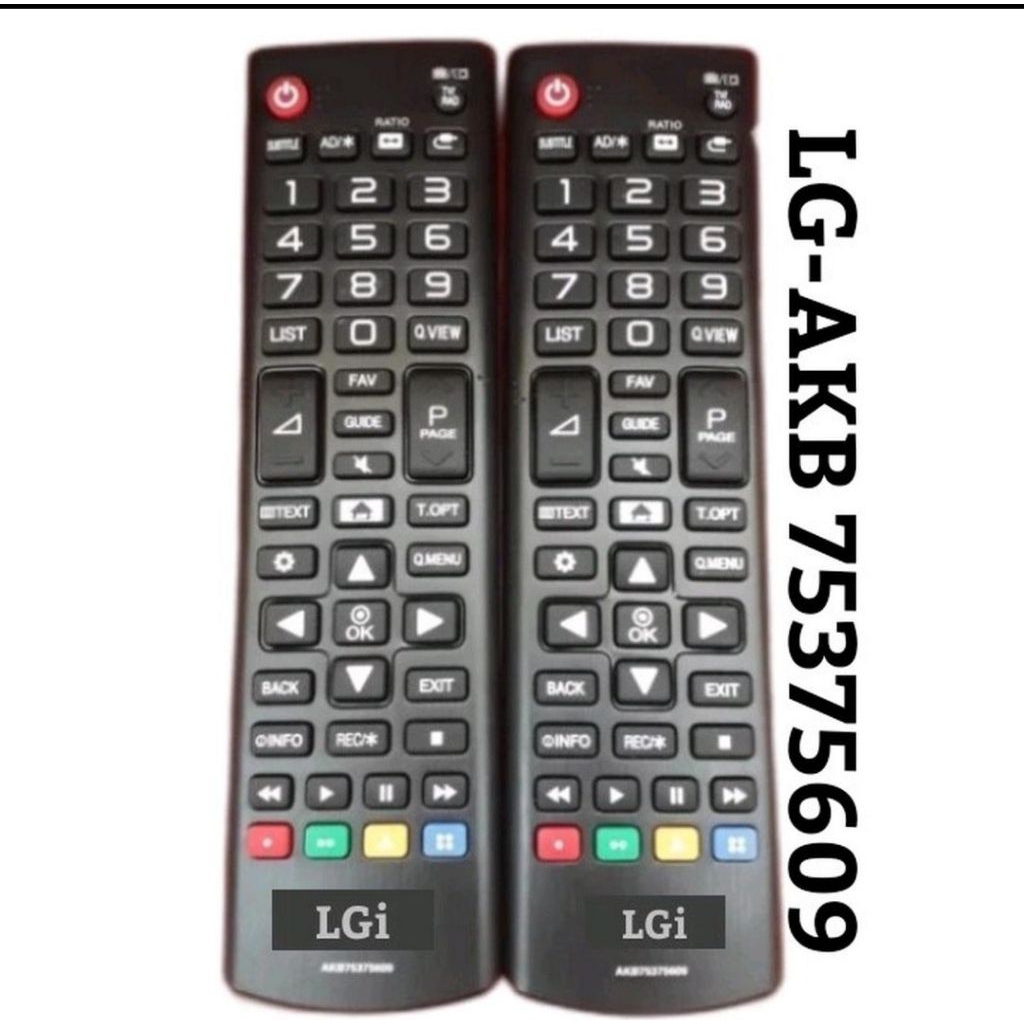 Remote Control TV LCD LG AKB75375609 Original