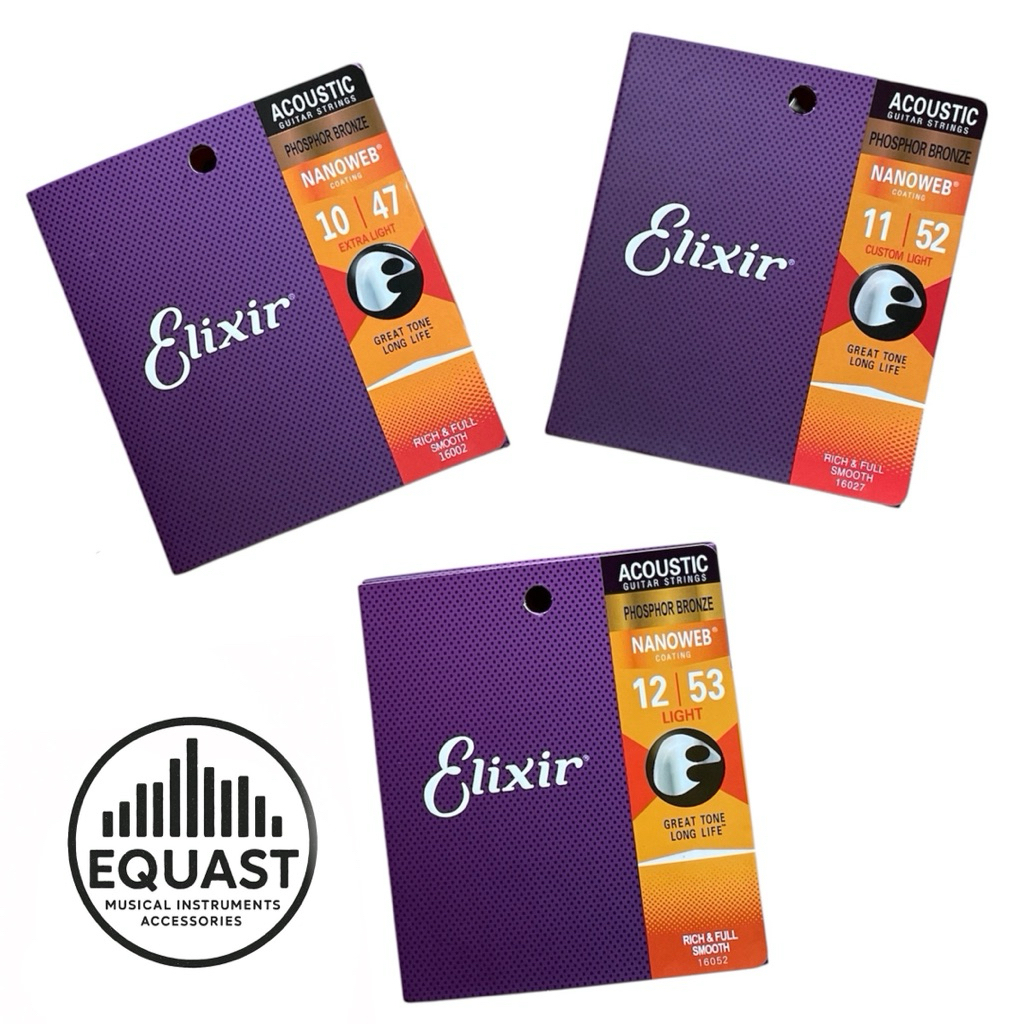 Senar Gitar Akustik Elixir