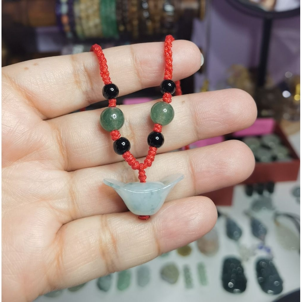 (Certified) Jadeite Jade Burma Pendant Grade A