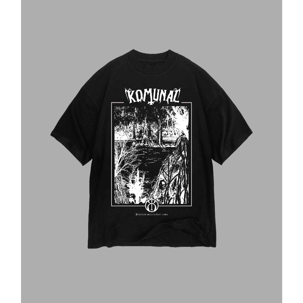 T-shirt Komunal - Pasukan Dari Rawa | Kaos Band Komunal - Pasukan Dari Rawa