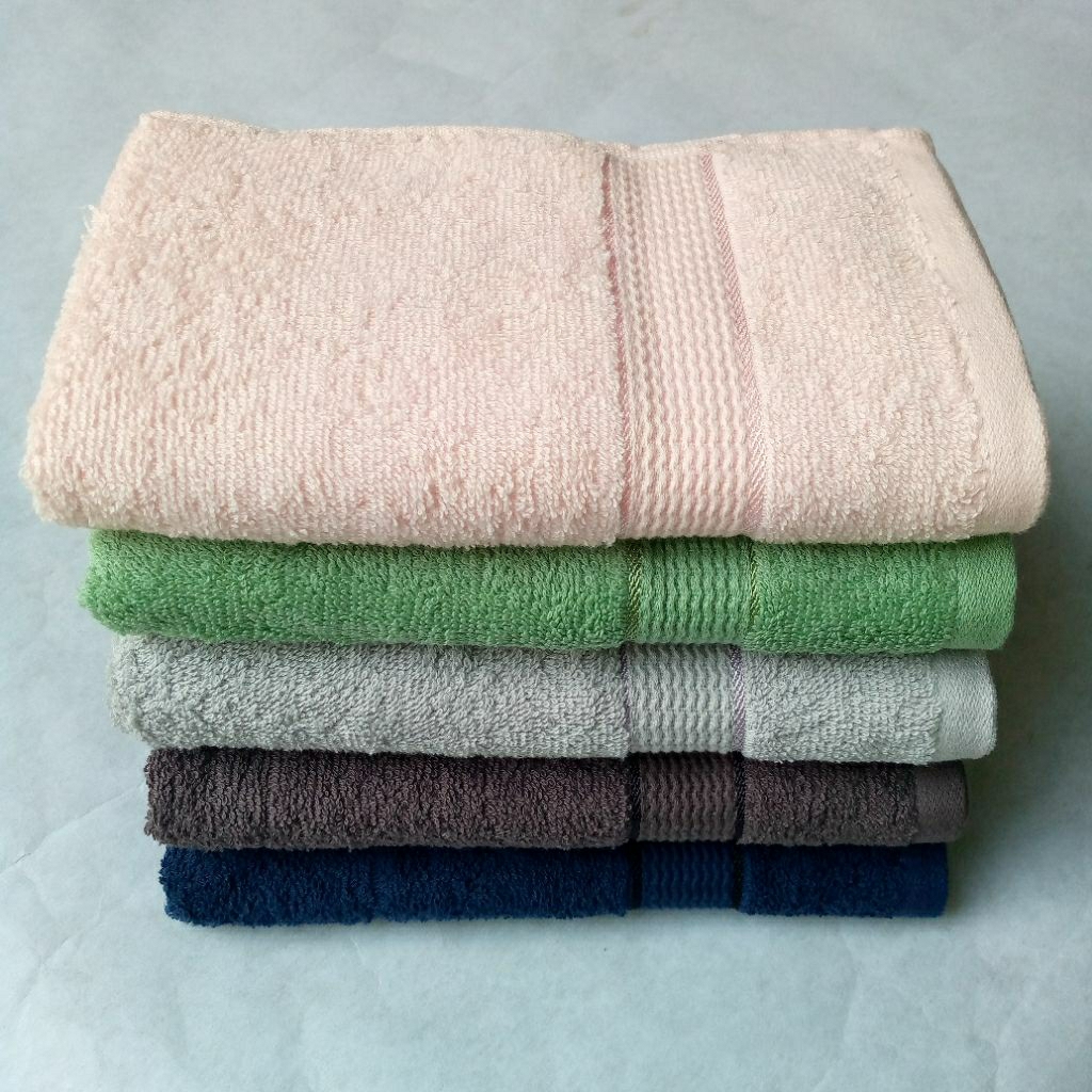 Handuk Mandi Polos Tanggung St.Yves ex. Mall Uk. 50x100 GRB (No Label)
