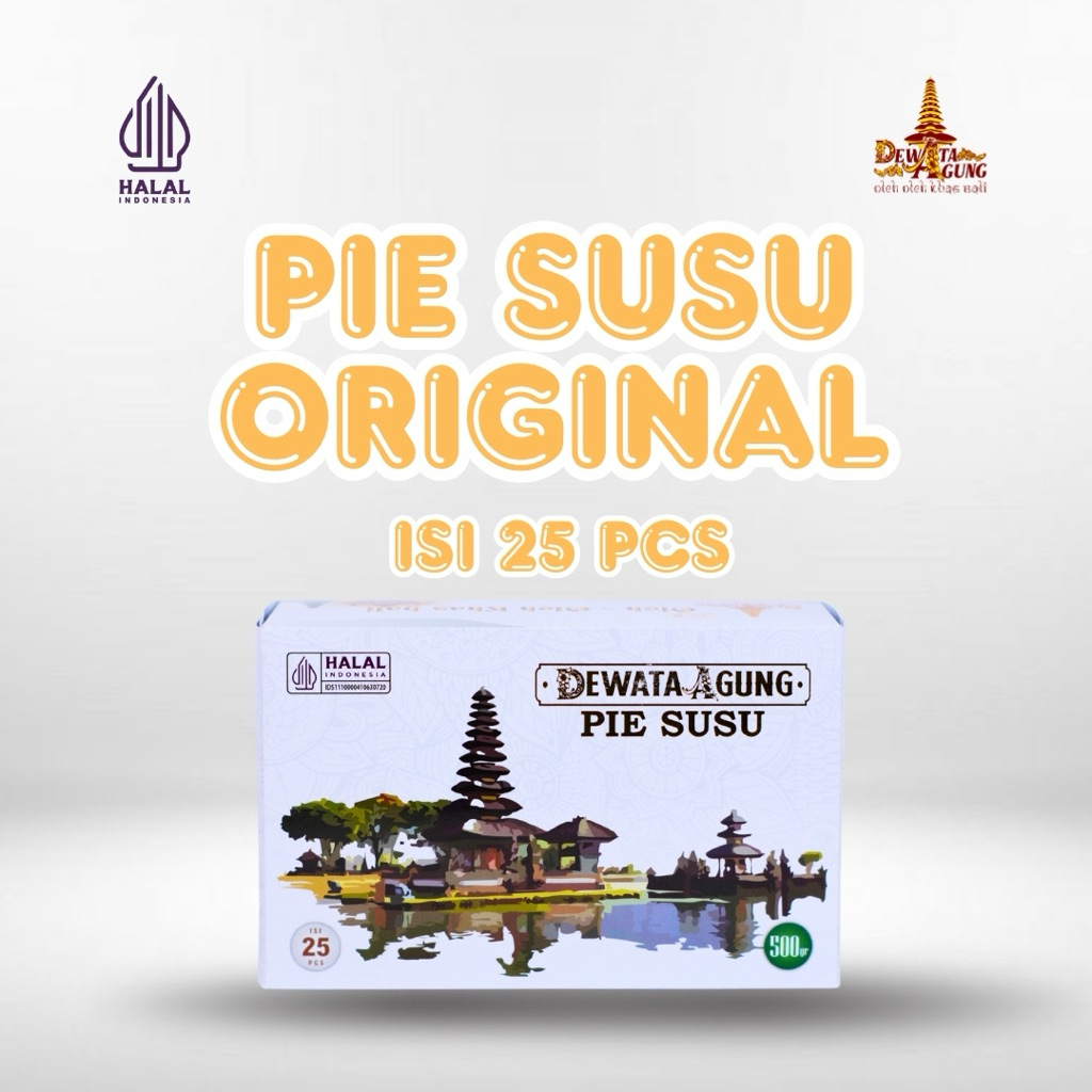 Pie Susu Dewata Agung Oleh Oleh Khas Bali isi 25/50pcs