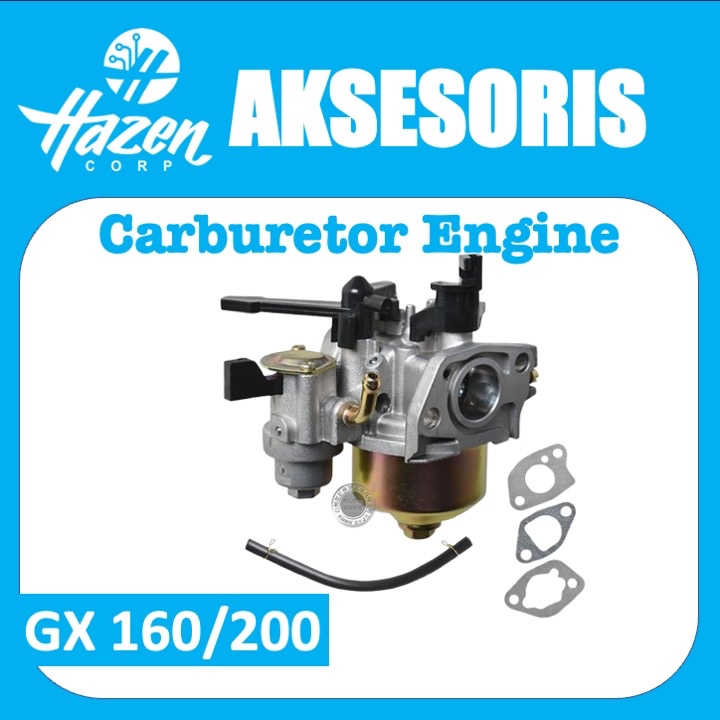 SparePart Carburetor 170F168 5,5/6,5/7,5 HP untuk engine gx160/200 by HAZEN