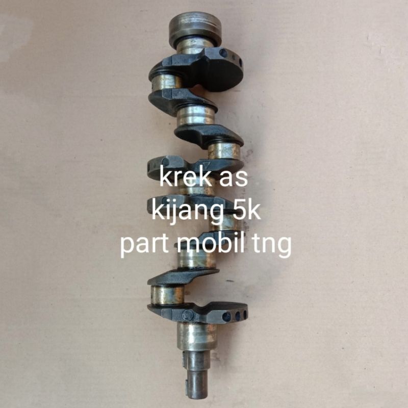 Kruk As / Ker As Crankshaft Toyota Kijang 4K / 5K STD Std Copotan