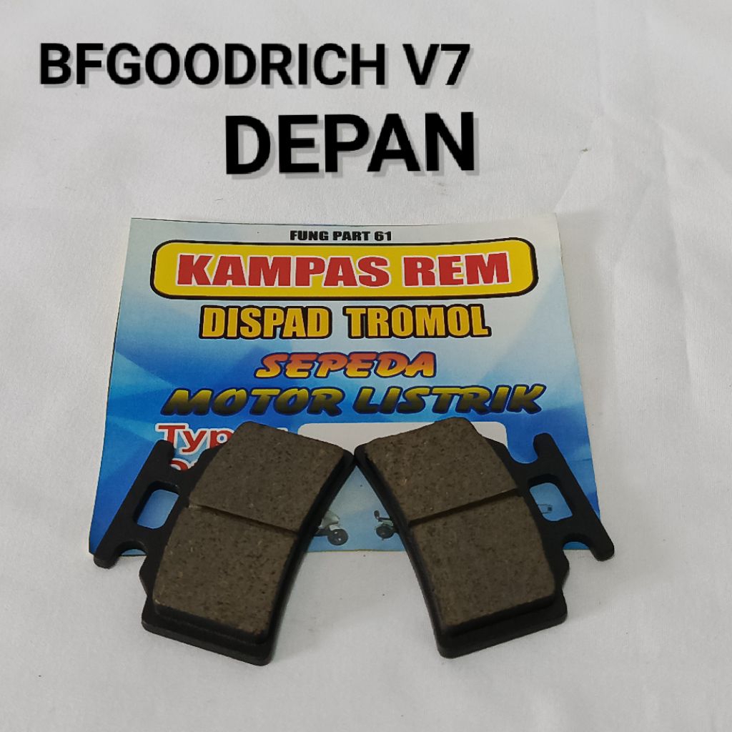 KAMPAS REM DEPAN BFGOODRICH V7/KAMPAS REM SEPEDA LISTRIK BFGOODRICH V7