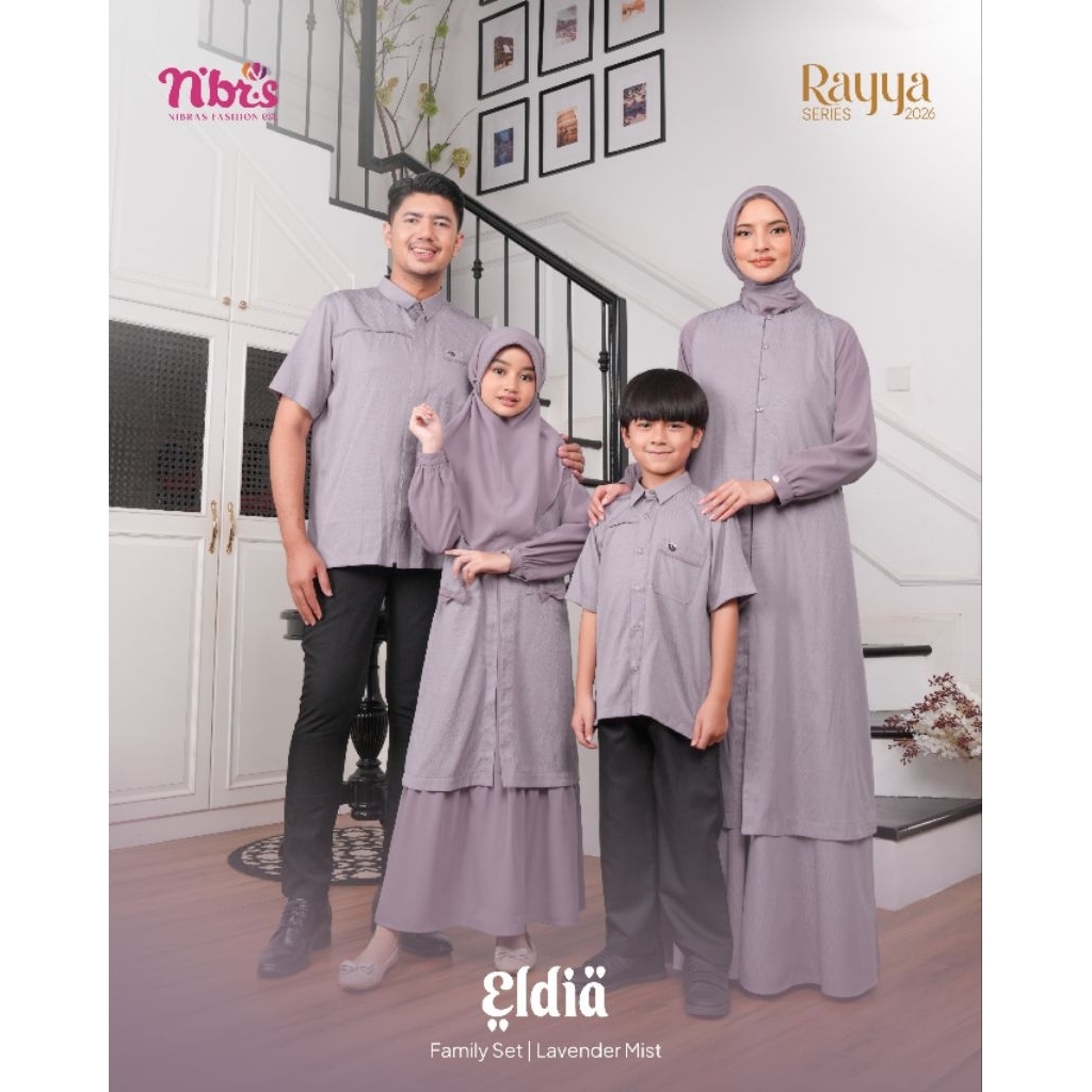 Sarimbit nibras terbaru eldia lavender